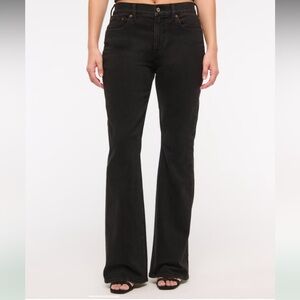 NEW Abercrombie curve love mid rise bootcut jeans